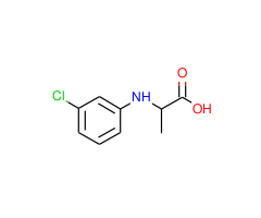 2-(3-Chloro-phenylamino)-propionic acid