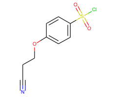 4-(2-Cyano-ethoxy)-benzenesulfonyl chloride