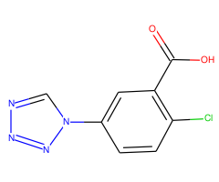 2-Chloro-5-tetrazol-1-yl-benzoic acid