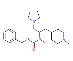 1-Pyrrolidin-2-(N-Cbz-N-methyl)amino-3-(4'-N-methyl)piperidine-propane