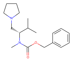 (S)-1-Pyrrolidin-2-isopropyl-2-(N-Cbz-N-methyl)amino-ethane