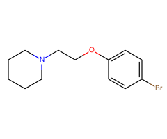 4-[2-Piperidinoethoxy]bromobenzene