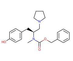 (S)-1-Pyrrolidin-2-(4'-hydroxybenzyl)-2-(N-Cbz-N-methyl)amino-ethane