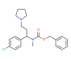 1-Pyrrolidin-3-(4'-chlorophenyl)-3-(N-Cbz-N-methyl)amino-propane