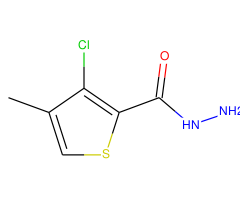 3-Chloro-4-methyl-2-thiophenecarboxylic acidhydrazide
