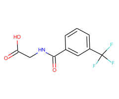 2-{[3-Trifluoromethyl)benzoyl]amino}acetic acid