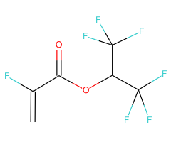 Hexafluoroisopropyl 2-fluoroacrylate