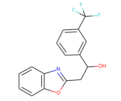 2-Benzoxazol-2-yl-1-(3-trifluoromethylphenyl)ethanol