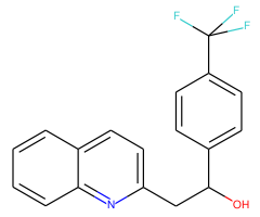 2-Quinolin-2-yl-1-(4-trifluoromethylphenyl)ethanol
