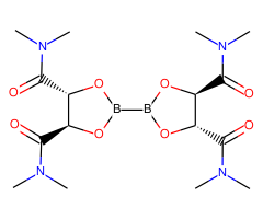 Bis(N,N,N'N'-tetramethyl-L-tartramideglycolato)diboron