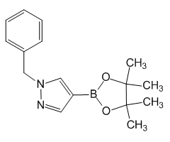 1-Benzyl-4-(4,4,5,5-tetramethyl-1,3,2-dioxaborolan-2-yl-1H-pyrazole