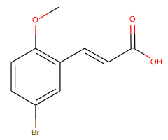5-Bromo-2-methoxycinnamic acid