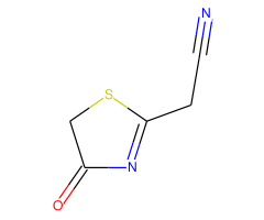 1,3-Thiazolin-4-one-2-acetonitrile