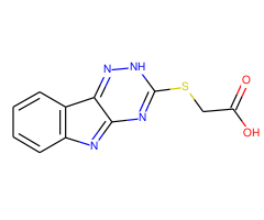 2-(2,3,6-Triazino[5,4-b]indol-3-ylthio)acetic acid