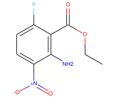 2-Amino-6-fluoro-3-nitrobenzoic acid ethyl ester
