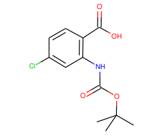 2-tert-Butoxycarbonylamino-4-chloro-benzoic acid
