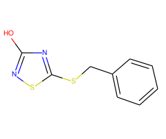 5-Benzylthio-3-hydroxy-1,2,4-thiadiazole