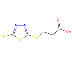 3-(5-Mercapto-1,3,4-thiadiazol-2-ylthio)propionic acid