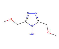 3,5-Bis-methoxymethyl-1,2,4-triazol-4-ylamine