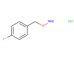1-[(Ammoniooxy)methyl]-4-fluorobenzene chloride
