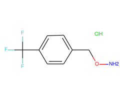 1-[(Ammoniooxy)methyl]-4-(trifluoromethyl)benzene chloride