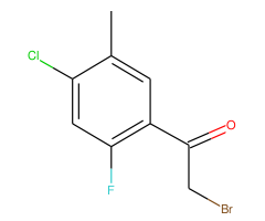 2-Bromo-1-(4-chloro-2-fluoro-5-methylphenyl)-1-ethanone