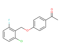 1-{4-[(2-Chloro-6-fluorobenzyl)oxy]phenyl}-1-ethanone