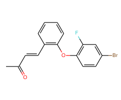 4-[2-(4-Bromo-2-fluorophenoxy)phenyl]-3-buten-2-one