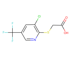 2-{[3-Chloro-5-(trifluoromethyl)-2-pyridinyl]-sulfanyl}acetic acid