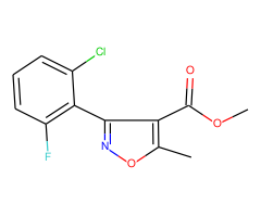 Methyl 3-(2-chloro-6-fluorophenyl)-5-methyl-4-isoxazolecarboxylate
