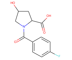 1-(4-Fluorobenzoyl)-4-hydroxy-2-pyrrolidinecarboxylic acid