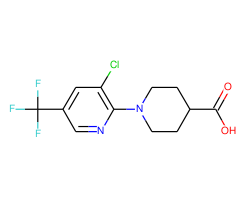 1-[3-Chloro-5-(trifluoromethyl)-2-pyridinyl]-4-piperidinecarboxylic acid