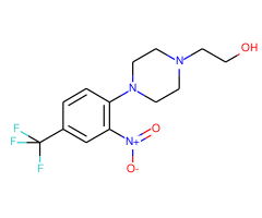 2-{4-[2-Nitro-4-(trifluoromethyl)phenyl]piperazino}-1-ethanol