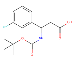 3-[(tert-Butoxycarbonyl)amino]-3-(3-fluorophenyl)propanoic acid