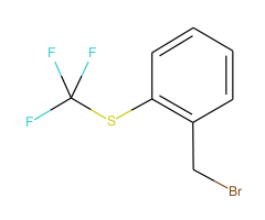 2-(Trifluoromethylthio)benzyl bromide