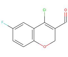 4-Chloro-6-fluoro-2H-benzopyran-3-carboxaldehyde