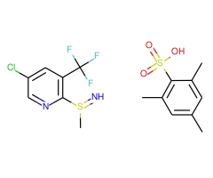 S-[5-Chloro-3-(trifluoromethyl)pyrid-2-yl]-S-methylsulfilimine 2,4,6-trimethylbenzenesulfonate