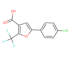 5-(4-Chlorophenyl)-2-(trifluoromethyl)furan-3-carboxylic acid