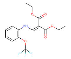 Diethyl 2-(trifluoromethoxy)phenylamino-N-methylenemalonate