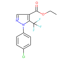 Ethyl 2-(4-chlorophenyl)-3-(trifluoromethyl)-pyrazole-4-carboxylate