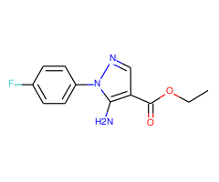 Ethyl 5-amino-1-(4-fluorophenyl)pyrazole-4-carboxylate