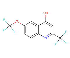 4-Hydroxy-6-(trifluoromethoxy)-2-(trifluoromethyl)quinoline
