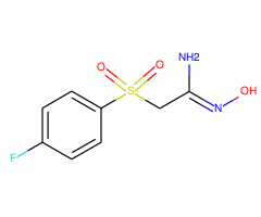 2-(4-Fluorobenzenesulfonyl)acetamide oxime