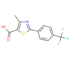 4-Methyl-2-[4-(trifluoromethyl)phenyl]thiazole-5-carboxylic acid