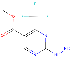 5-(Methoxycarbonyl)-4-(trifluoromethyl)pyrimidine-2-hydrazine