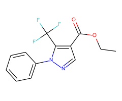 Ethyl 2-phenyl-3-(trifluoromethyl)pyrazole-4-carboxylate