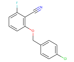 2-Fluoro-6-(4-chlorobenzyloxy)benzonitrile