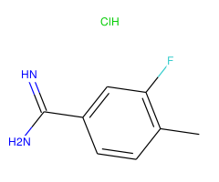 3-fluoro-4-methylbenzamidine hydrochloride