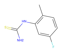 5-Fluoro-2-methylphenyl thiourea