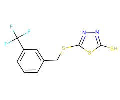 5-[3-(Trifluoromethyl)benzylthio]-1,3,4-thiadiazole-2-thiol